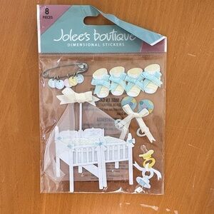 Dimensional Stickers - New Baby, Twins Crafting and Scrapbooking